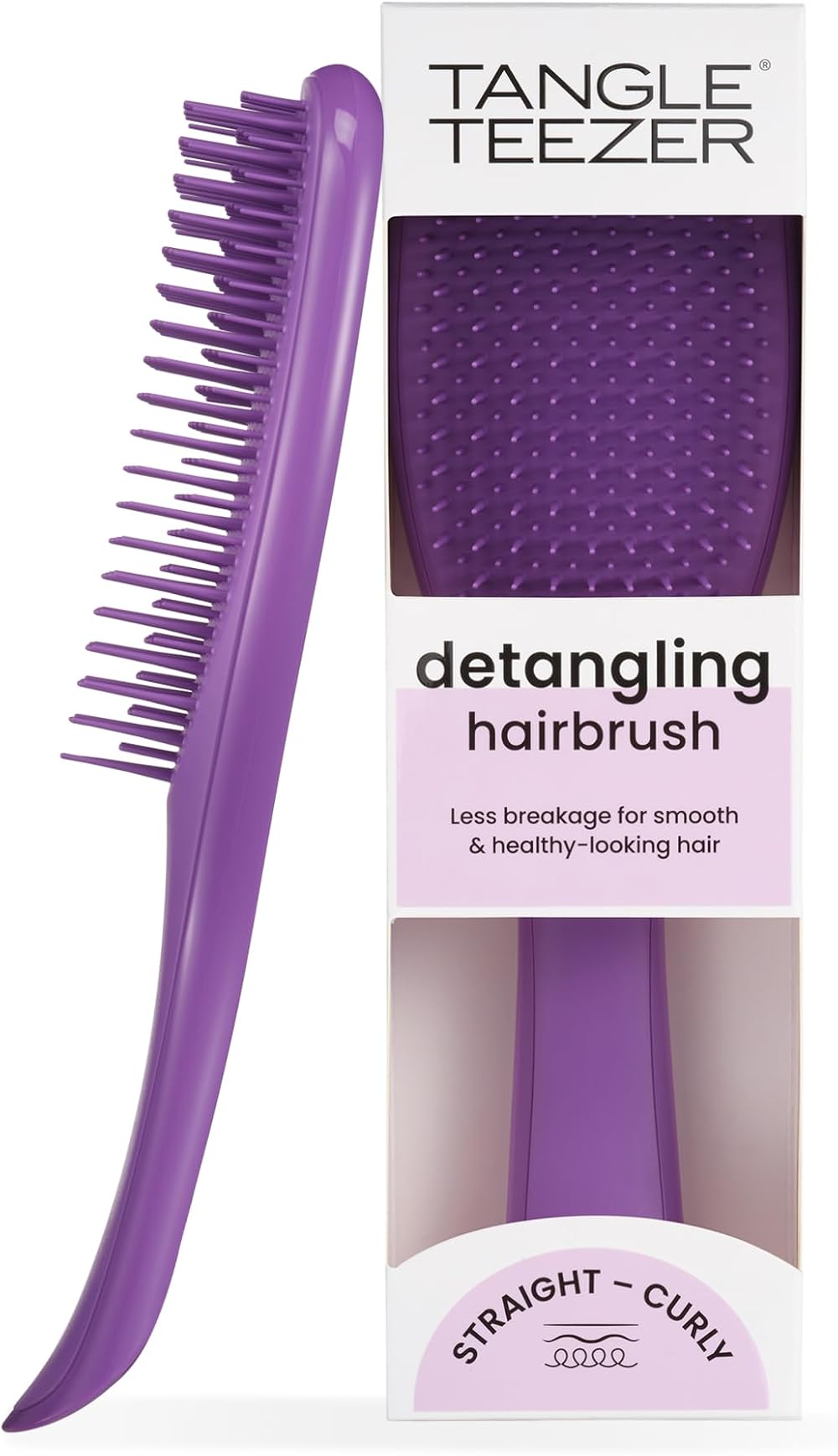 Tangle Teezer Ultimate Detangler Hairbrush Fresh Purple All Hair Types