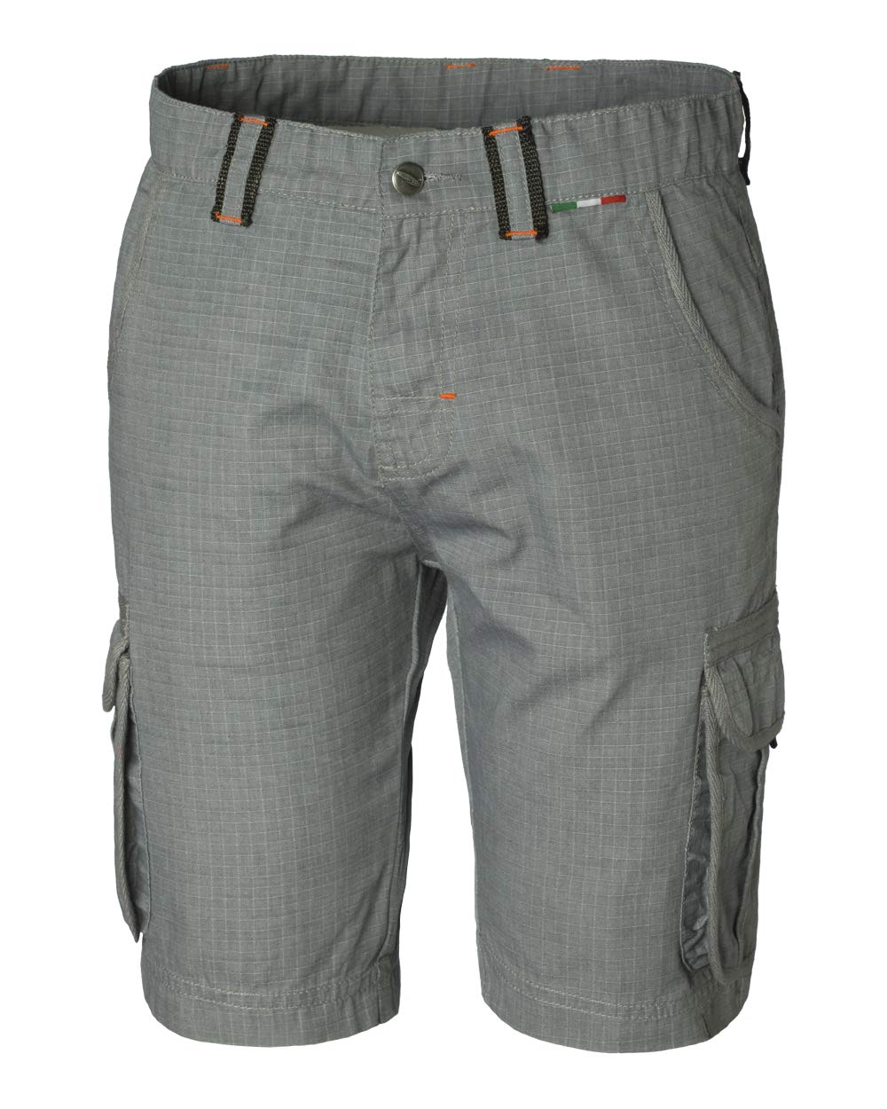 Rossini Trading A0080412XXXL Bermuda Rip Stop Worky, Grey, XXXL