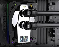 GRANZON GAMS CPU Water Cooling Block w/Temp Digital