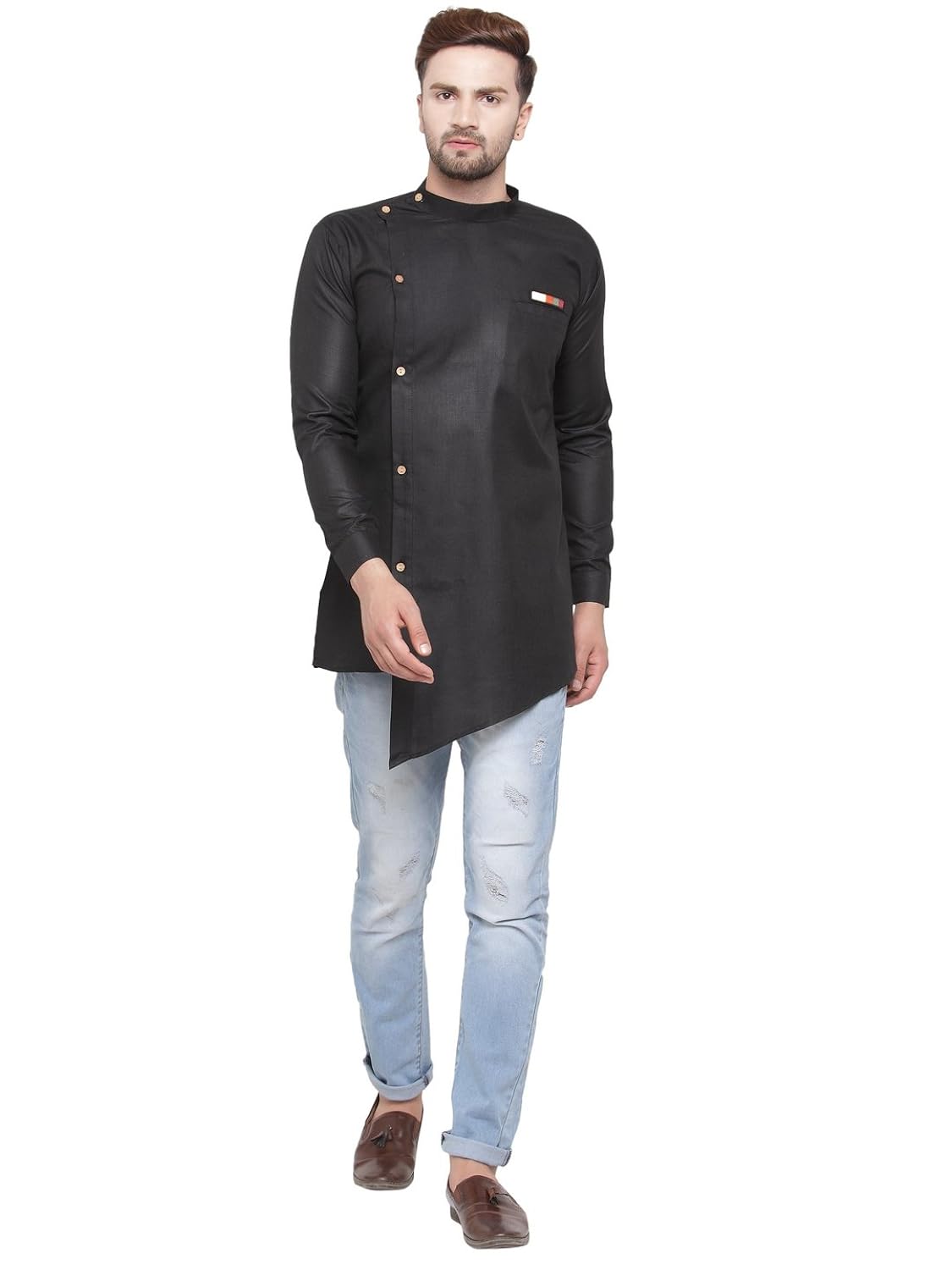 ben martin women's fabric short kurta