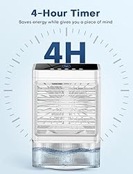 COOLECH Personal Air Conditioner w/Remote & LED