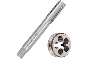 ECO-BAEERSS Tap and Die Set Metric M14 X 1.5mm Tap Die Set, M14 Right Hand Thread Tapping Tool Round Thread Die