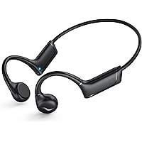 IYY Bone Conduction Headphones,Open-Ear Bluetooth Sport Headphones, Waterproof Wireless Headphones with Built-in Mic for Work