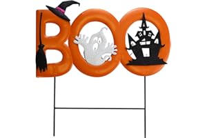 Sfozstra Halloween Outdoor Yard Signs, Boo Pumpkins Ghost Signs, Yard Lawn Decorations, Halloween Props, Halloween Decorations, Outdoor Lawn Decorations, Yard Decorations