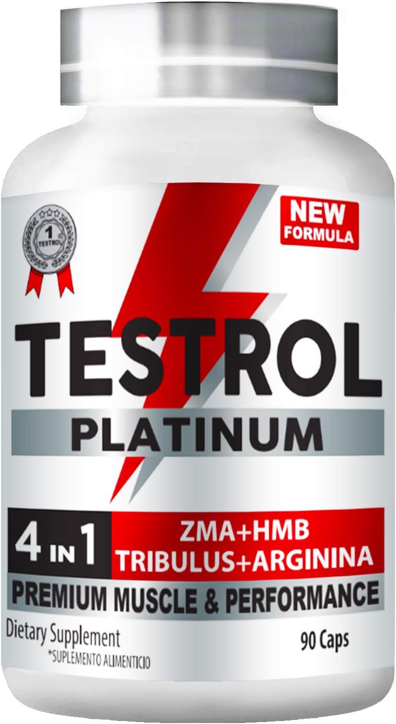 TESTROL PLATINUM 90 CAPS: Amazon.com.mx: Salud y Cuidado Personal
