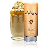 Monin - Gourmet Caramel Sauce, Rich and Buttery, Great for Desserts, Coffee, and Snacks, Gluten-Free, Non-GMO (12 Ounce)