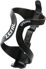 ZEFAL Spring Bottle Cage Double Pack Lightweight Thermoplastic Black