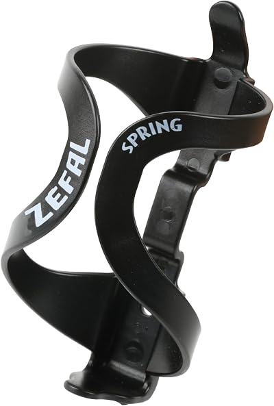 ZEFAL Spring Bottle Cage Double Pack Lightweight Thermoplastic Black