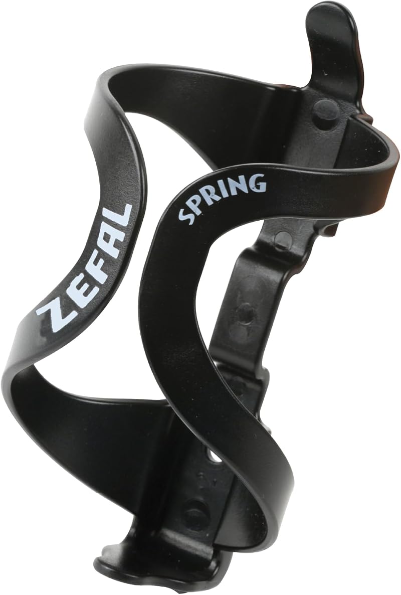 ZEFAL Spring Bottle Cage Double Pack Lightweight Thermoplastic Black