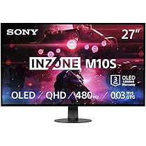 Sony INZONE M10S 27” OLED QHD (2560x1440) 480Hz 0.03ms GTG NVIDIA
