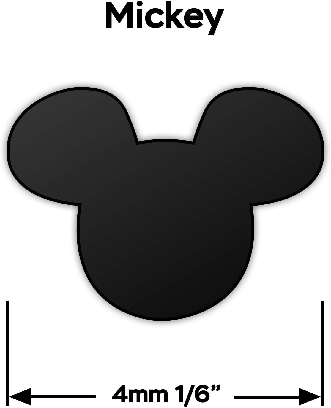 Hemway Ultra Sparkle Glitter Mickey Mouse Shape, 50g, Silver Holographic - Image 4