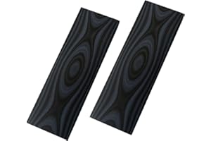 AOHOCA 2 pcs G10 Knife Scales Handle Material,Knifemakers Sword DIY Slabs Grips Micarta Slab Material