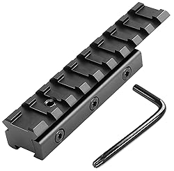 Dovetail to Picatinny Rail Adapter, 11mm Dovetail