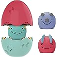 Dr. Brown’s CleanUp Float & Hatch Dino Eggs Nesting Bath Toy, BPA Free, Certified Plastic Neutral, 6m+