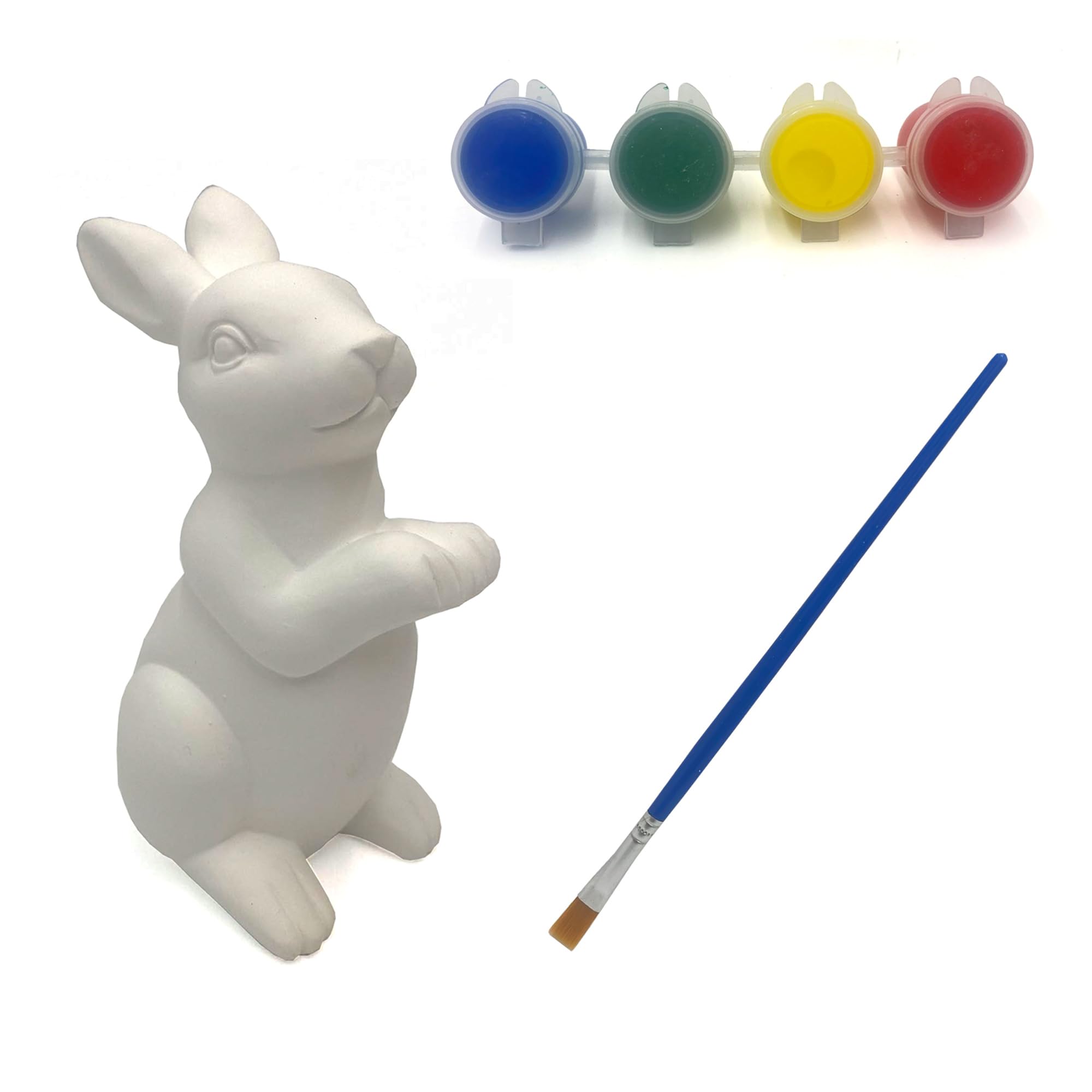 ICE TOYS Easter Rabbit Painting Set of 6 Decoupage Crafts for Children and DIY Gift Boxes (Kit 2)