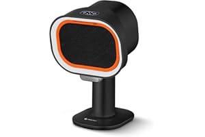 AMZCHEF Portable Range Hood - 4-Speed Adjustable Exhaust Fan with Telescoping Height & 40° Tilt Low Noise 52dB, Large-Caliber Aluminum Filter + Oil Cup & 10 Carbon Cotton Filters for Indoor BBQ/Hot Pot/RV