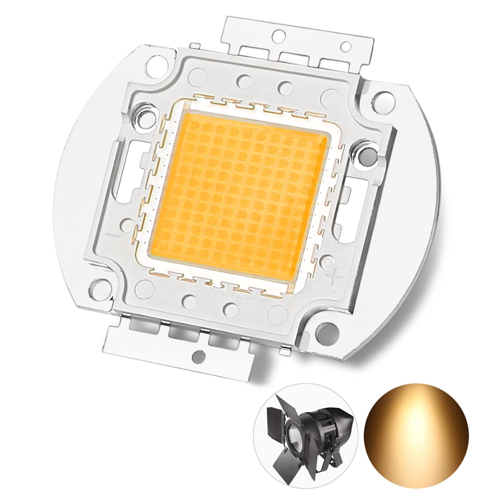 200W 3200K Warm White Led SMD COB Integrated Light Source, Led Beads, Led Chip, Led Lamp Bulb for LED Stage Lights