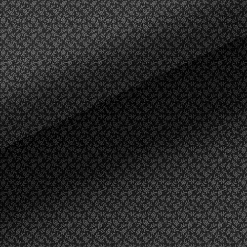 Connecting Threads 3 Yard Cut 100% American-Grown Cotton Black Quilting Fabric 44