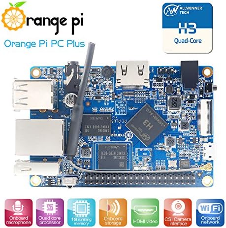 Orange Pi PC Plus Single Board Computer: Amazon.es: Electrónica