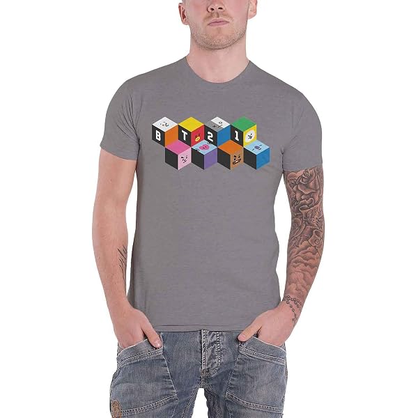 Amazon.com: Official Bt21 T Shirt Bts Hero Badges K-Pop Koya Rj
