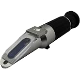 Laxco RH-S10ATC Salinity &amp; Specific Gravity Handheld Analog Refractometer | Salinity Testing, Specific Gravity, Aquaculture &amp; Marine Use, ATC, All-Metal Design