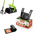 Pupzle Pooper Scooper Bags Fits MXF and Pupzle and TIMINGILA and Fusbunty Pooper Scooper, 40 Bags for Dog Poop Scoopers, Poop Scoop Bag Refill, Dog Scoop Waste Bag for Swivel Bin and Rake