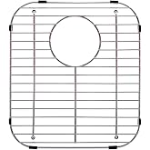 Franke Sink Protection Grid in Stainless Steel with Rear Drain, FGD75, 13.125" x 11.625" x 1.25"