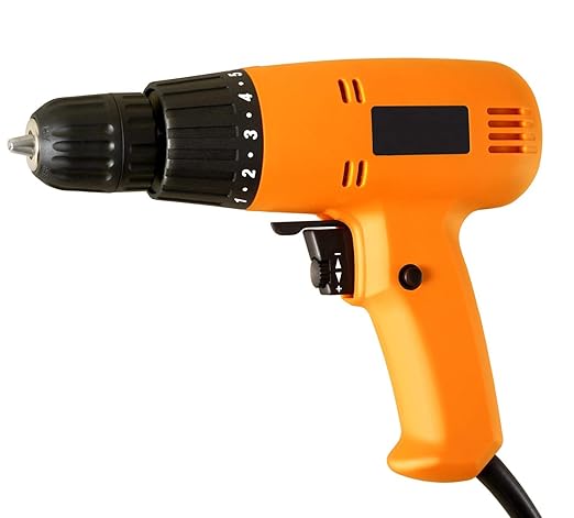 MLD Max Powerful Electric Screw Driver Cum Drill Machine 10mm - (Colours as per Availability)