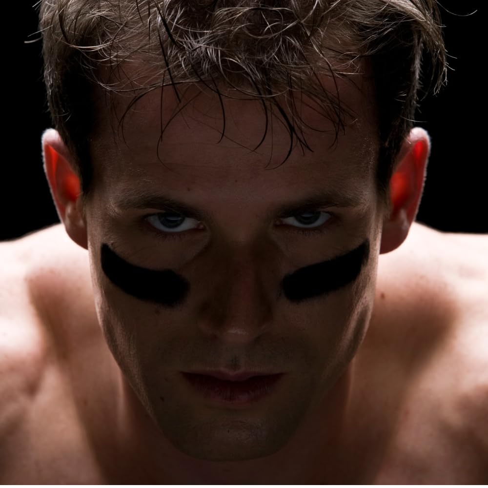 D.R.I.P Over Skill Eye Black & Face Paint, Clean & Natural Ingredients, Dermatologist-Tested, Hypoallergenic, Anti-Glare Sports, Baseball, Softball, Lacrosse, Football Drip Stick, Halloween Costumes