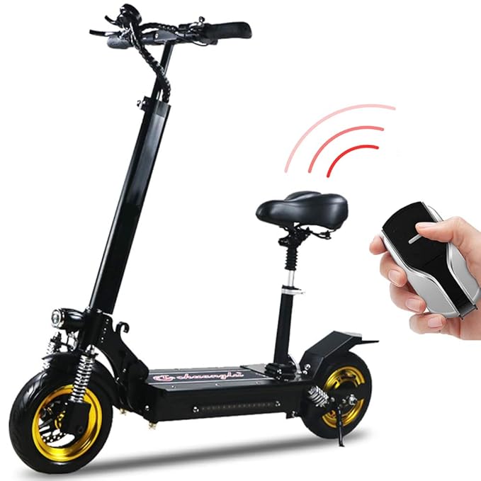 GREATY Elektroroller 500W High Power E-Scooter, Leichtgewichtig Faltbar mit USB-Aufladung Elektro-Scooter, Höchstgeschwindigk