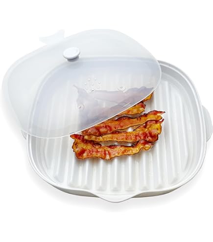 Nordic Ware Large Slanted Microwave Bacon Tray - 4 Per Case