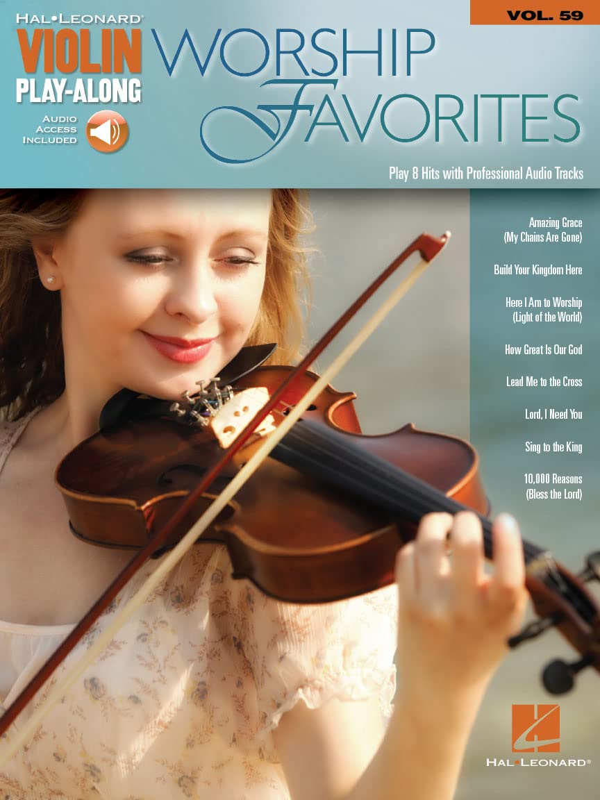 Worship Favorites: Violin Play-Along Volume 59 (Hal Leonard Violin Play-Along, 59)