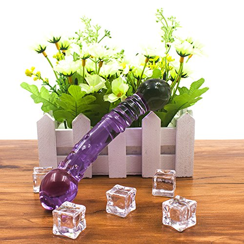 Glass Massage Massager Pleasure Wand Sticks Toys with Huge Double Ended