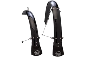 Planet Bike Hardcore bike fenders - 26" x 60mm (black) - max tire width 1.9" or 50mm