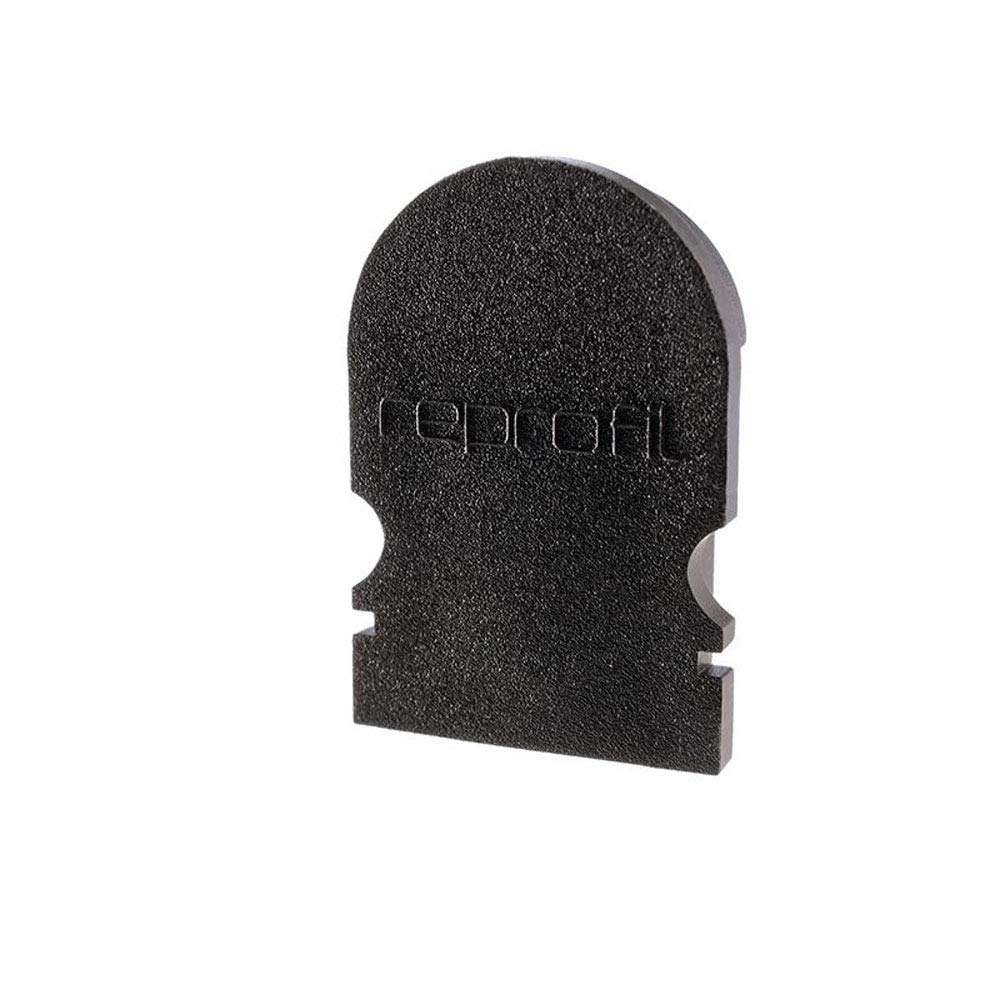 Reprofile end Cap R-AU-02-10, Black, 16 mm, 2 Pieces