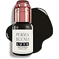 Perma Blend Luxe - Ready Darkest - Microblading Ink to Enhance Lip Color or Permanent Eye Liner - Lip Tattoo & Lip Blushing Supplies for Permanent Lip Color - Dark Brown Tattoo Ink - Vegan (0.5 oz)