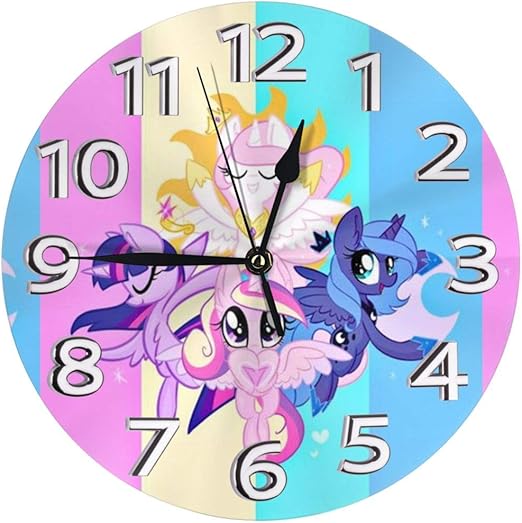 my little pony clock