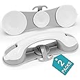 KVANT Grab Bars for Shower, 12 Inch Shower Handle 3 Strong Suction Cup Grab Bar, Safety Bars for Shower Chair, Bathroom Grab Bar for Senior, Elderly