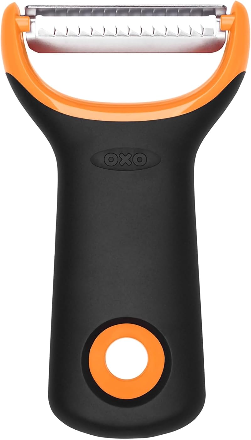 OXO Good Grips Julienne Prep Peeler – Stainless Steel Blades, Non-Slip