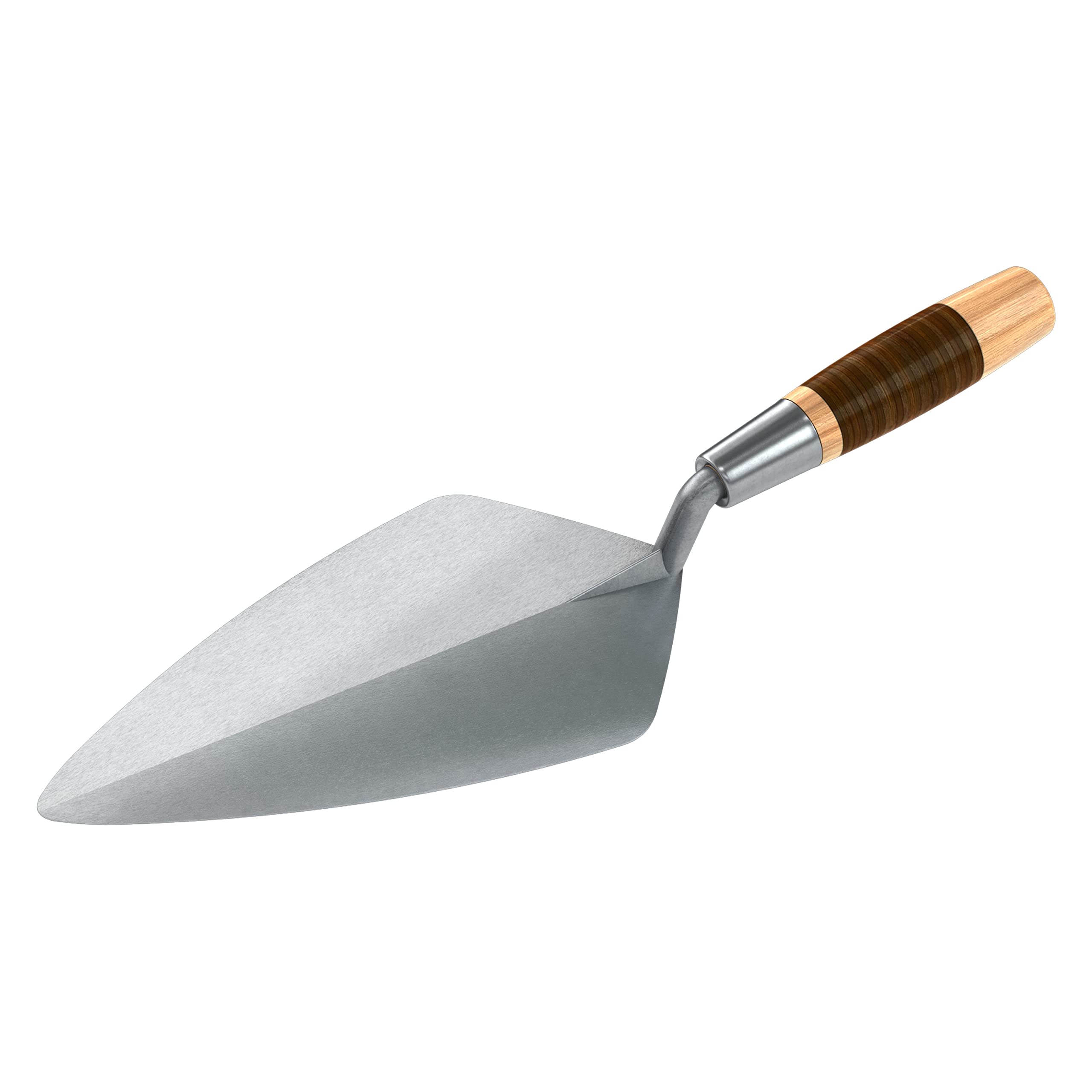 Bon 72-545 Brick Trowel Forged 10-1/2-inch Nl Leather Handle