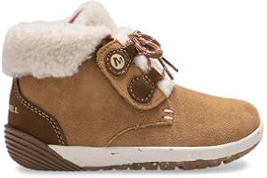 Merrell unisex-child Bare Steps Cocoa Hiking Boot