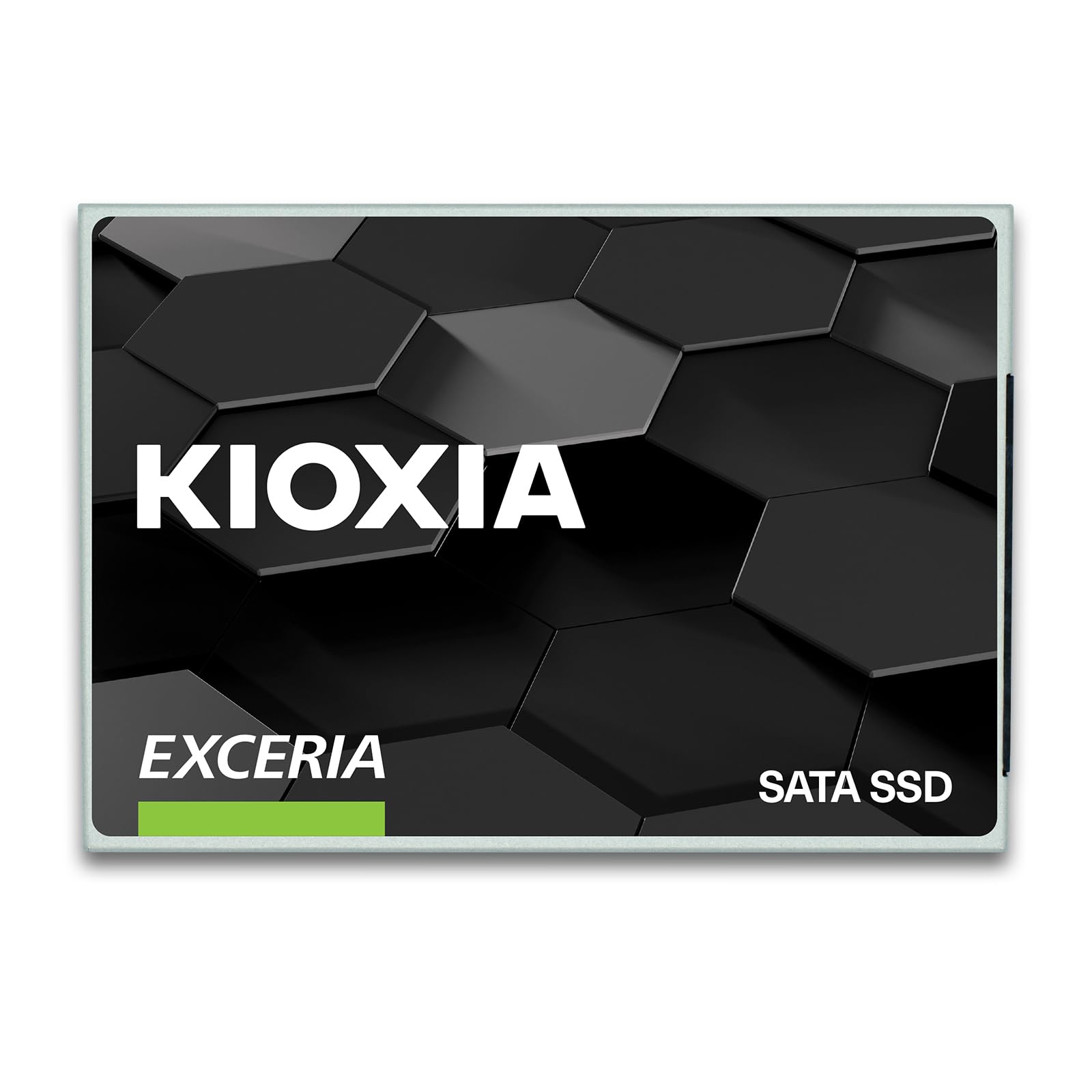 KIOXIA EXCERIA SATA SSD 960GB - 2.5” Serial ATA (SATA) 6 Gbit/s, Read/Write Speed up to 555/540 MB/s, Internal Drive for Notebook/Laptop, Desktop PC, HDD Upgrade (LTC10Z960GG8)