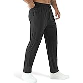 Jupmov Men's Tapered Gym Jogger Pants Lightweight Casual Slim Fit Workout Sweatpants Athletic Joggers with Pockets
