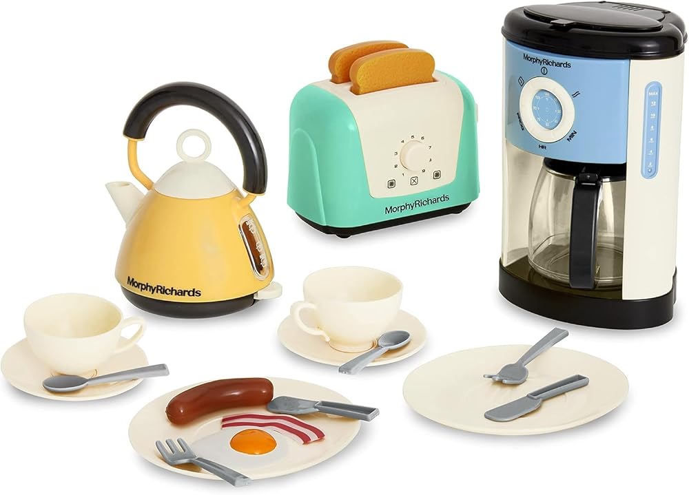 Casdon Morphy Richards Complete Kitchen Set Toy Appliance Playset 3+