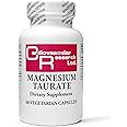 Cardiovascular Research Magnesium Taurate 125 mg, 60 Capsules, Creamy White