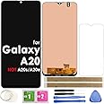 LCD Screen Replacement Touch Display Digitizer Assembly (Black) for Samsung Galaxy A20 2019 SM-A205F/DS A205FN A205GN/DS A205YN A205G/DS 6.4"