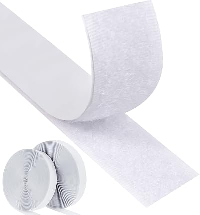 Faburo 8M Self Adhesive Hook and Loop Strip Tape Set