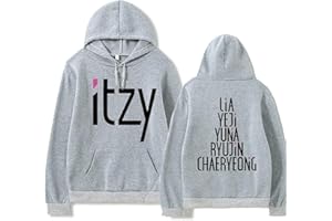 FUJUTANG Kpop ITZY New Ablum Hoodie Sweatshirt Lia Chaeryeong YeJi RyuJin Yuna Unisex Pullover Sweater Kpop Merch