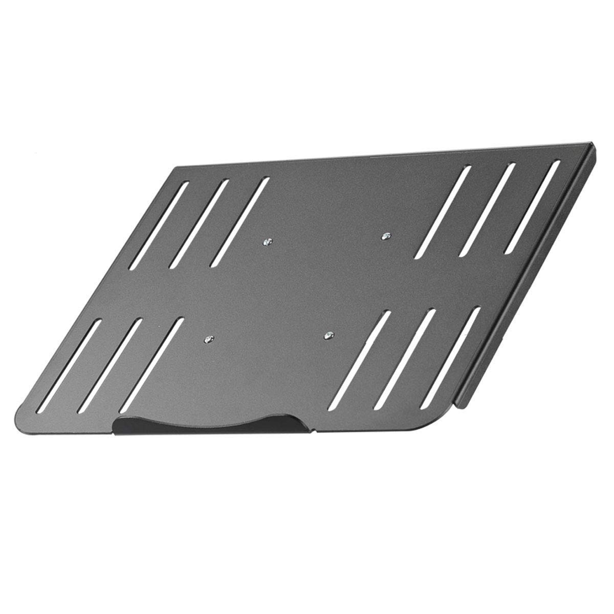 suptek Laptop Notebook Steel Tray Platform(Tray Only) for VESA Mount Monitor Arm Stand | Fits 10cm Plate Holes TP004