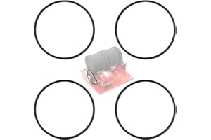 ZANFYXIL Rock Tumbler Drive Belt - Compatible with Thumler's A-R1/A-R2/A-R3/A-R6/A-R12/B#401 Tumblers - Premium Buna Nitrile O-Ring Belt (4-Pack)